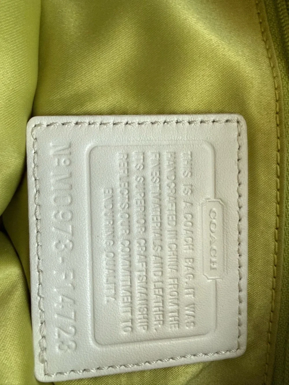 Vintage Y2K Coach Daisy/Bleecker signature hobo - Picture 6 of 7